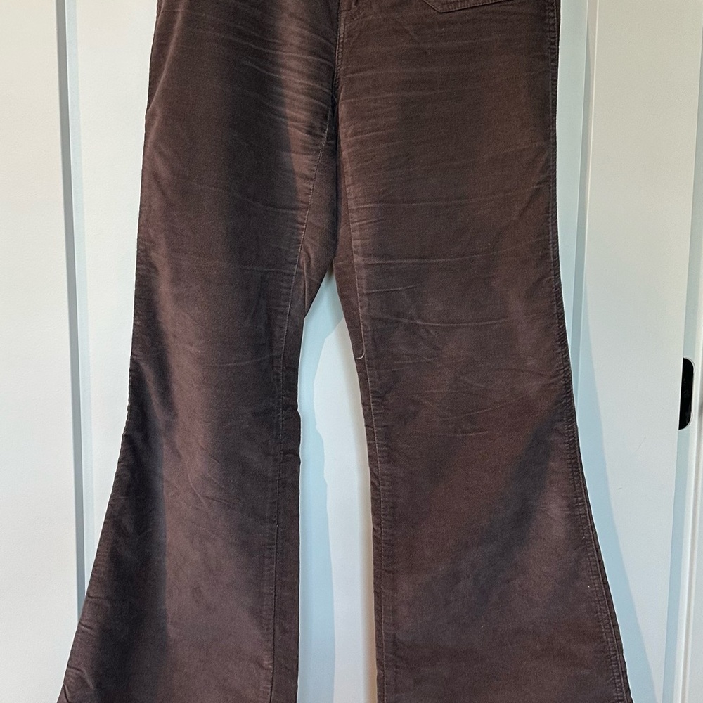LONDONJEAN Rich Plum Flare Jean/Pant 4 Extra Long, The Christie Fit